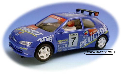 Ninco Peugeot 306 blue # 7